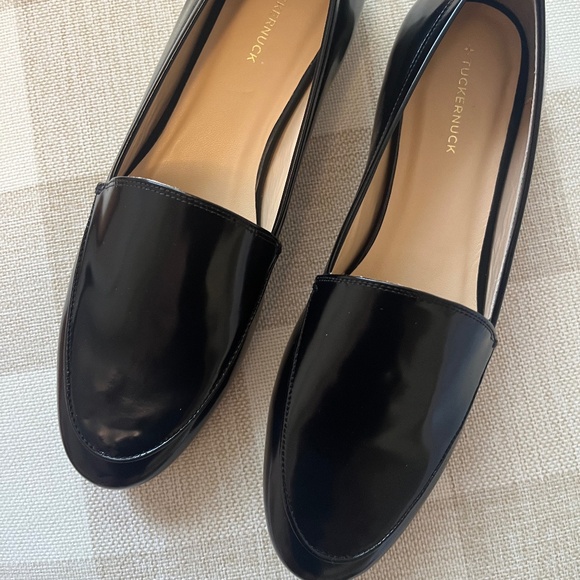 NIB* MUST GO* Tuckernuck Black Rowan Loafers 8.5 Women's - Picture 1 of 8